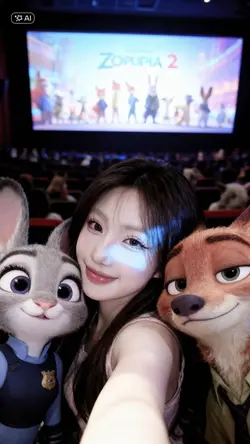 Ghép ảnh Zootopia 