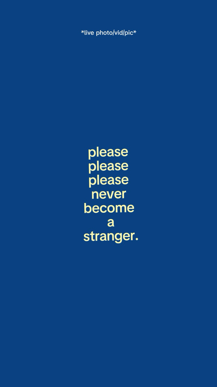 please never become