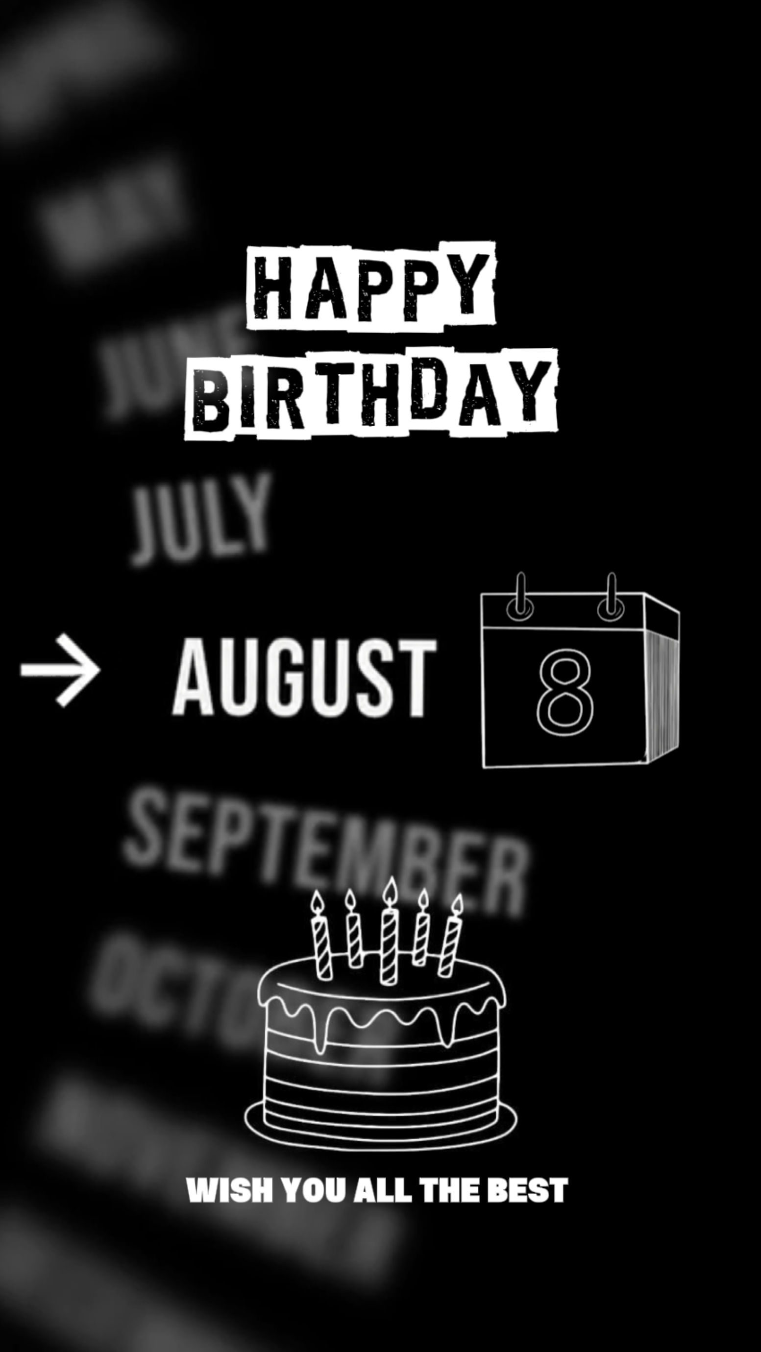 CUMPLEAÑOS 08 DE AGOSTO 