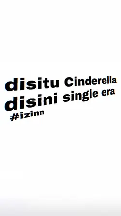 Disitu cinderella