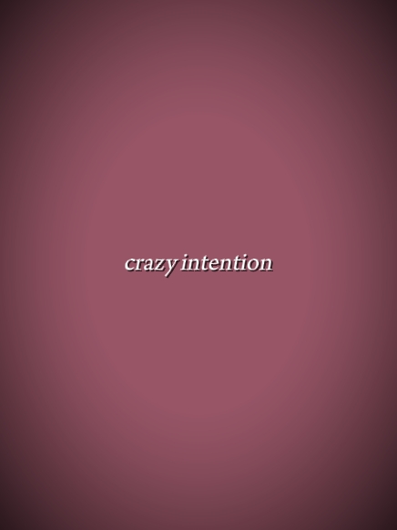 CRAZY INTENTION 