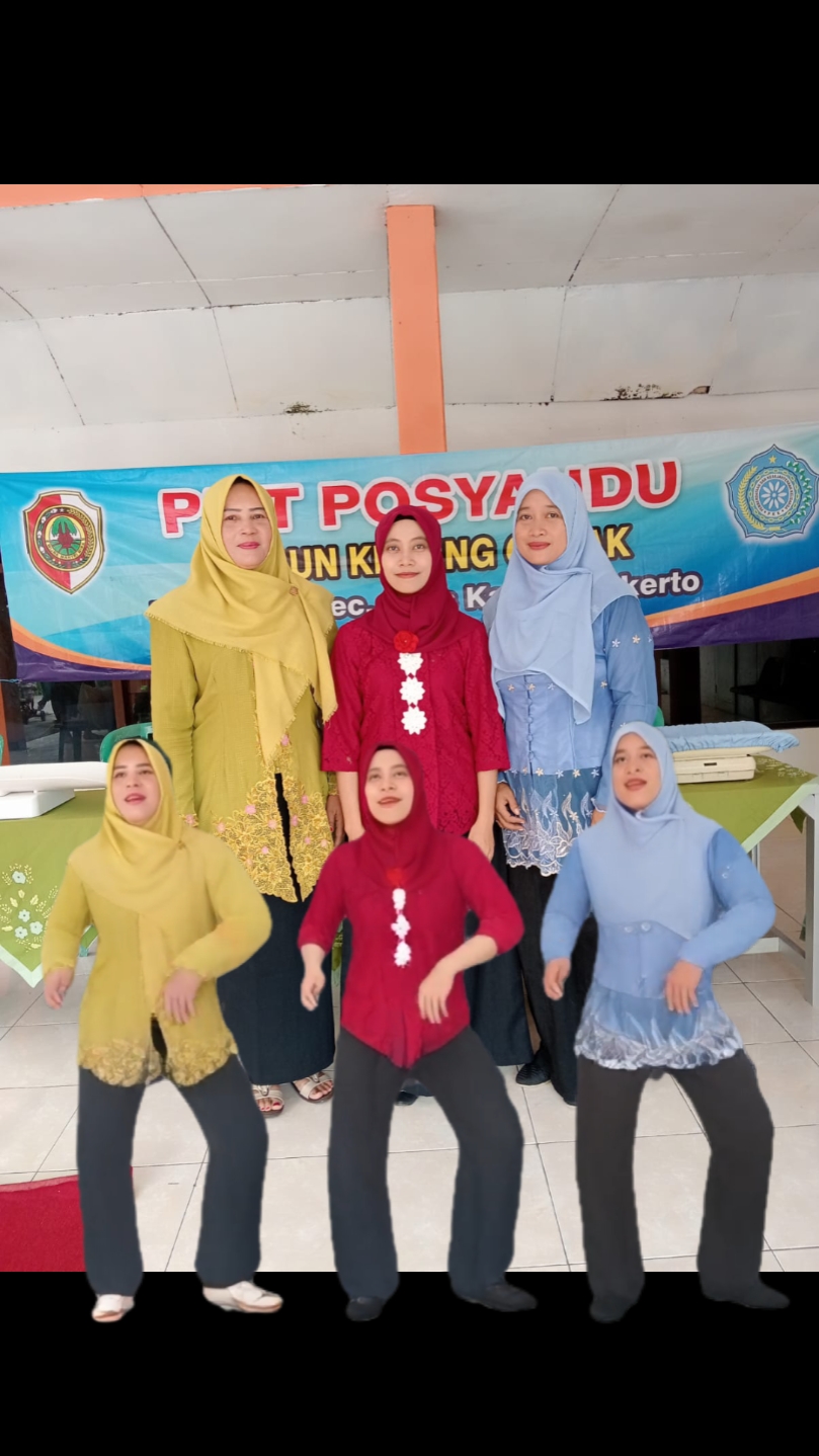 joged tiga orang
