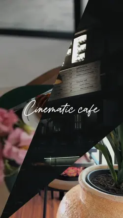 Cinematic cafe