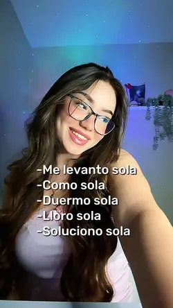 Te vas a quedar sola