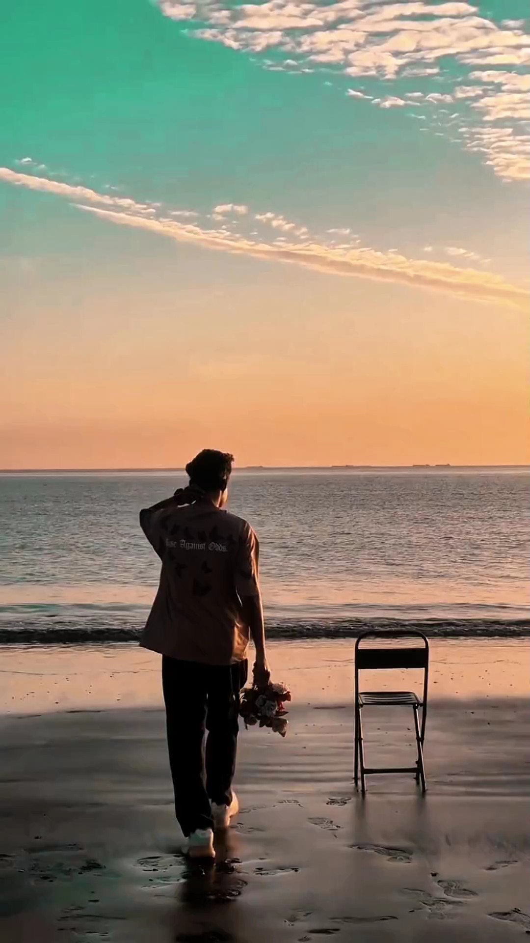 Traurige Zeitlupe 