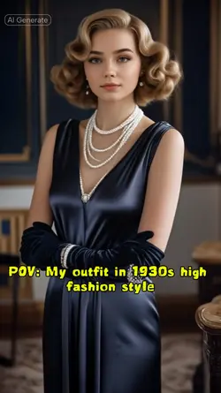 AI 1930s Fashion 