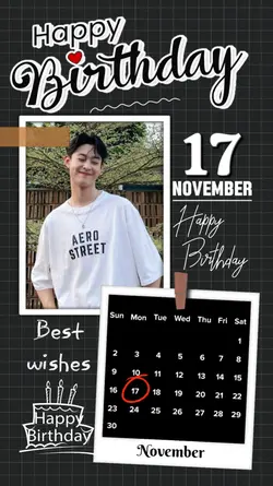17 NOVEMBER HBD 2025