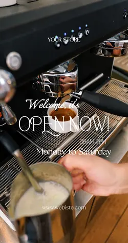 welcome it's open!