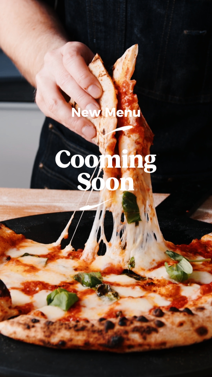new menu coomingsoon