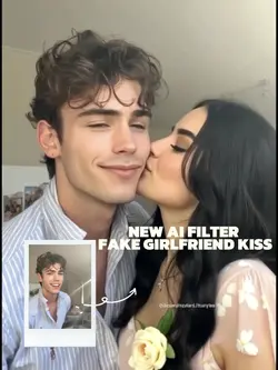 Fake Girlfriend Kiss