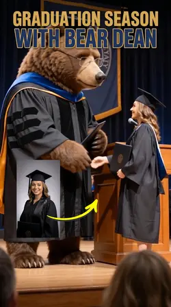Graduation Bear Dean