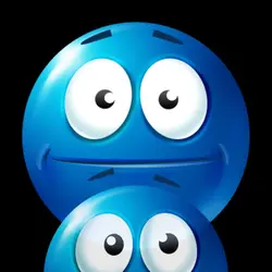 BLUE EMOJI GUY