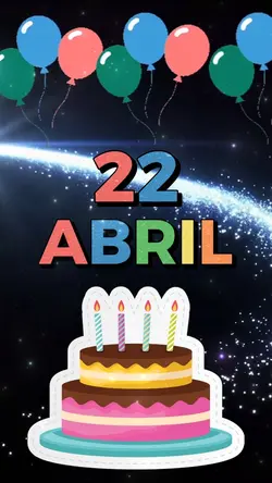 Niver 22 de abril 