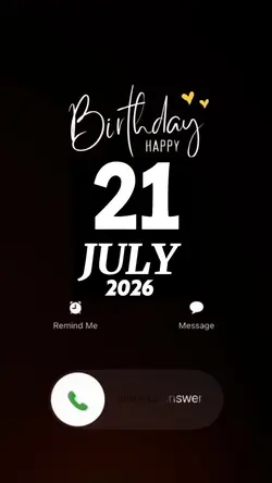 Hbd 21 July 2026