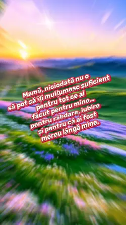 Mulțumesc Pentru Tot