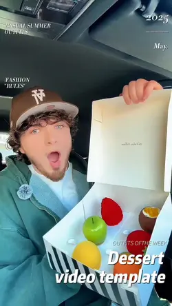 dessert video templa