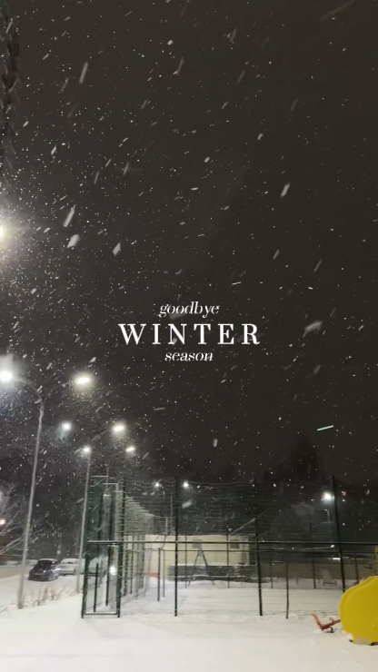 Adeus inverno 