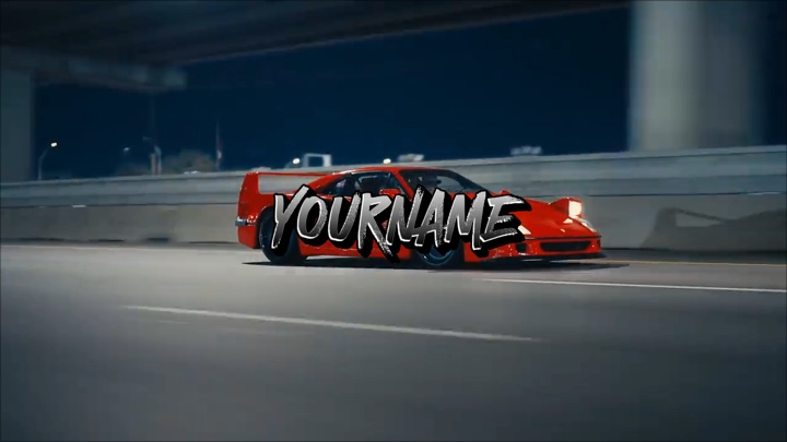YOURNAME X CARS EDIT