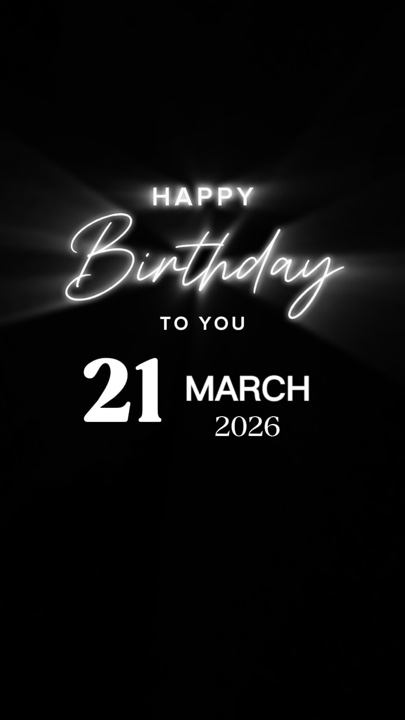 SELAMAT ULANG TAHUN 21 