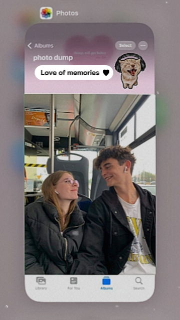 Amor por los recuerdos