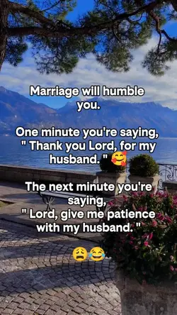 Marriage will humble
