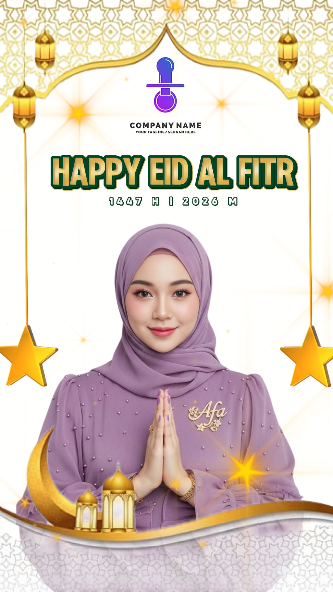 Saludo de Eid Al Fitr
