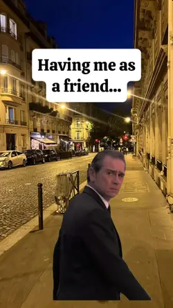 having me as afriend