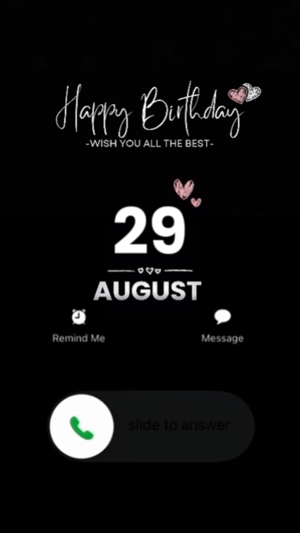 B'Day mom 29 august 