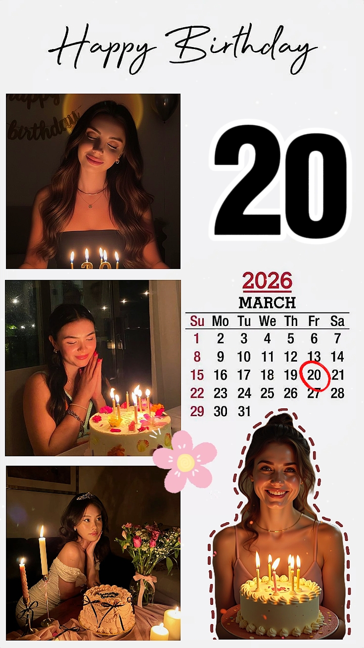 Anniversaire 20 mars 