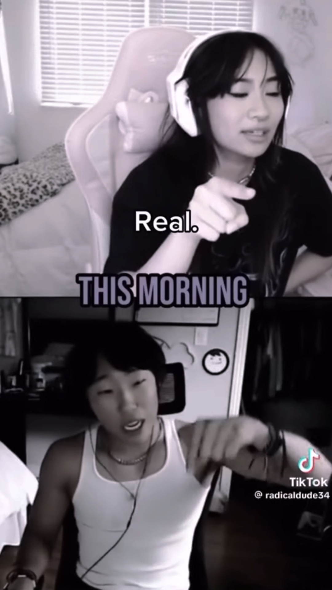morning i woke up.