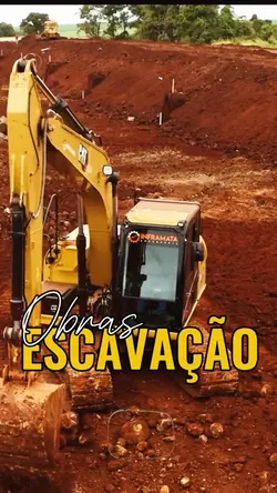 Obra escavação 