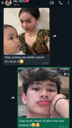 mas, pulang ya dede