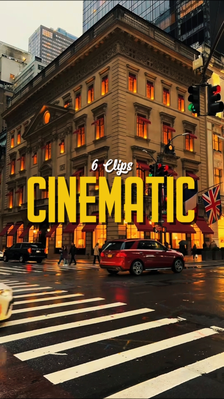 6 CLIPS CINEMATIC