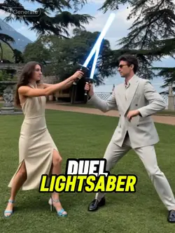 DUEL LIGHTSABER AI
