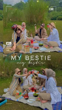 frame bareng bestie