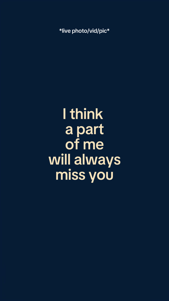 I think a part of me