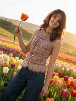 Tulips field 