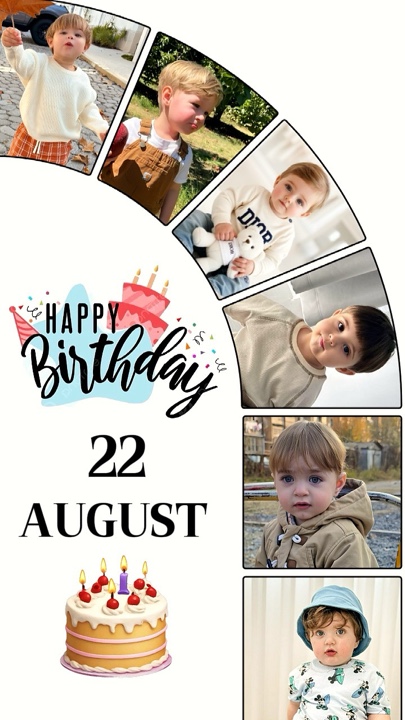 HBD SON 22 AUGUST 