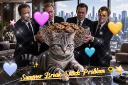 ミー先輩の夏休みオヤツ問題🌻🍪