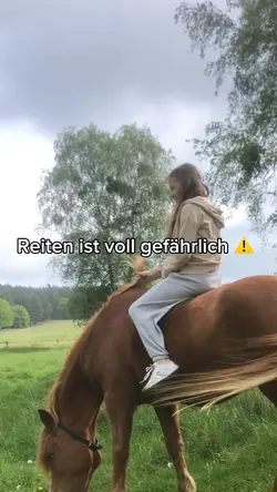 Reiten ist gefährlic