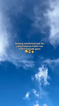menikmati jadi ibu