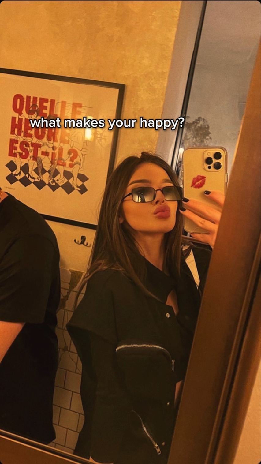 O que te faz feliz 