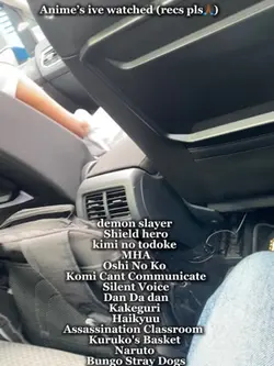 Animes ive seen 🎧