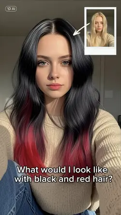 Change hair color AI