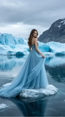 Ice blue arctic
