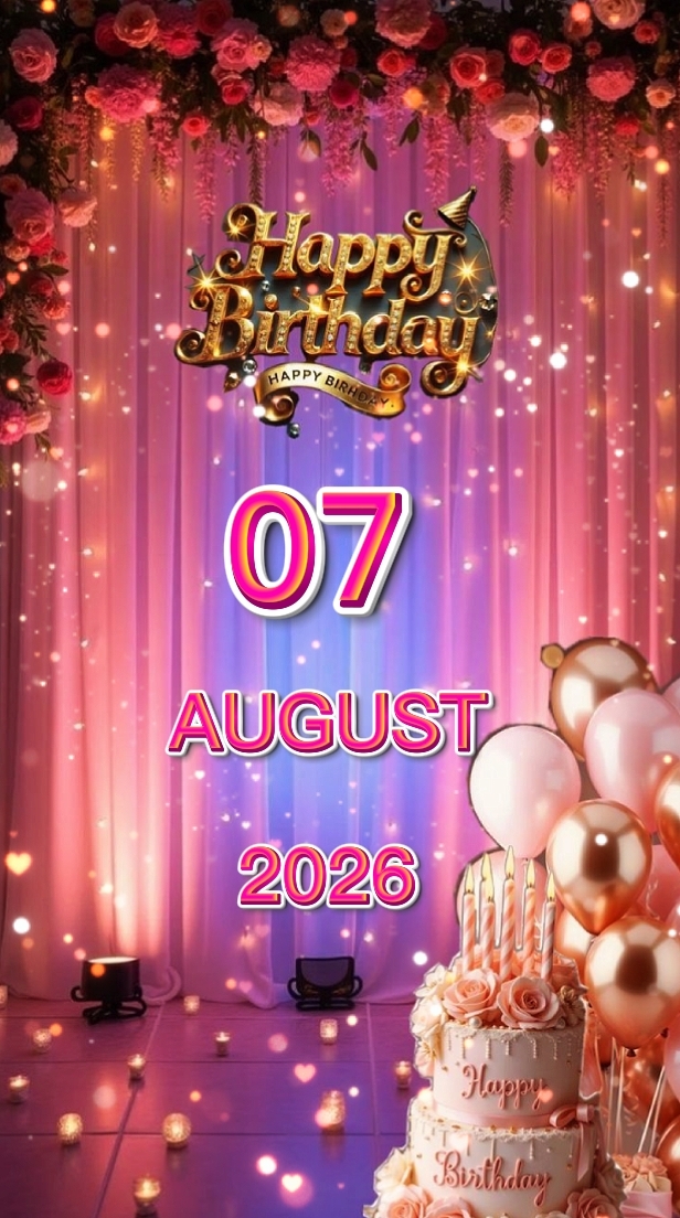 Birthday 07 AUGUST 