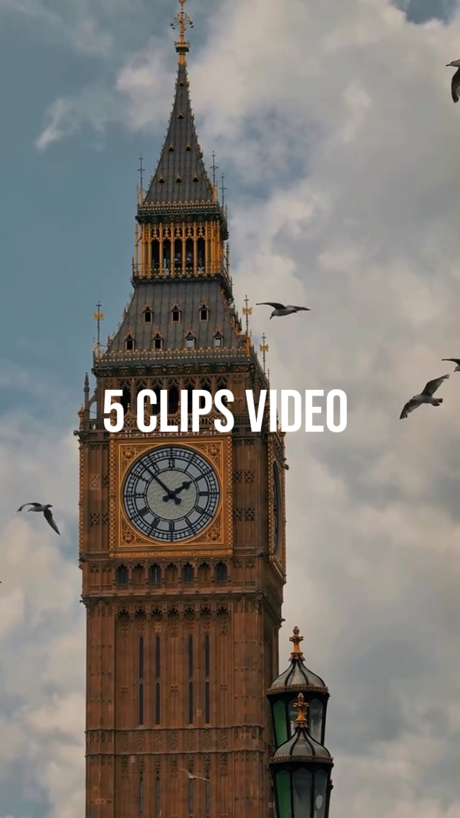 5 Clips video 