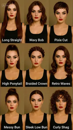 9 Hairstyles 