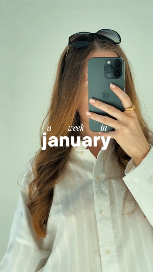 une semaine en janvier
