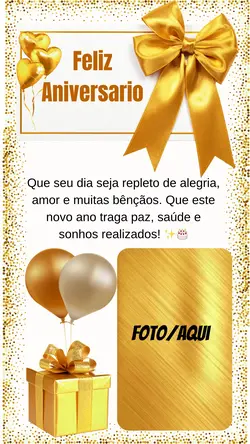 Feliz aniversário 